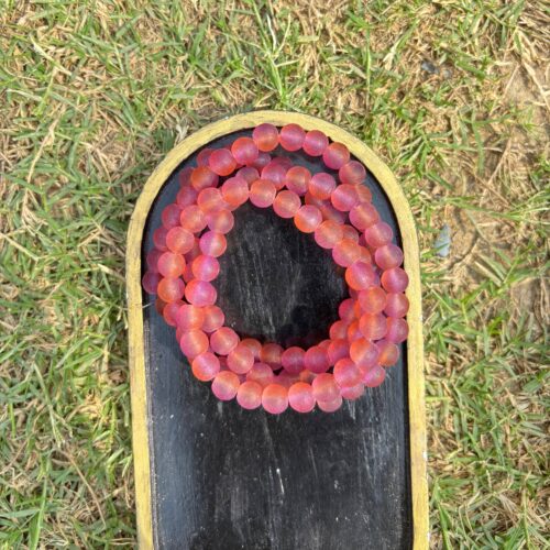 Matte Beads With Rediant Effect