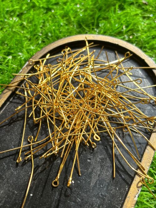 Gold & Silver  Eye Pins - Bulk Pack - 40 gram