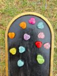 Crack  Heart Resin Charms