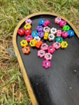 Yin Yang Flower Beads