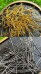 Gold & Silver  Eye Pins - Bulk Pack - 40 gram