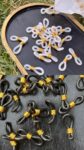 20Pcs Rubber Connectors Ends Eyeglass Glasses Holder Repair Chain Cord Loop