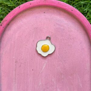 Fried Egg Charm