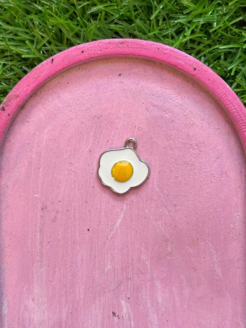 Fried Egg Charm