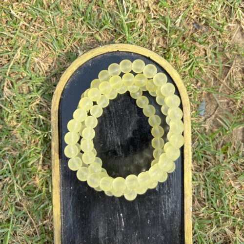 Matte Beads With Rediant Effect