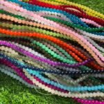 Glass Beads 8mm (100+ Pieces)