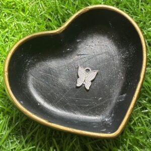 Delicate Silver-Toned Butterfly Charm (Single)
