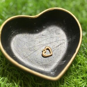 Sweet Gold-Toned Open Heart Charm (Single)
