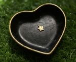 Cheerful Gold-Toned Star with Smiley Face Charm (Single)