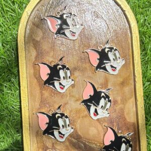 Tom Cat Enamel Charm 1 piece