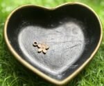 Charming Gold-Toned Flower Charm (Single)