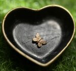 Elegant Gold-Toned Butterfly Charm (Single)