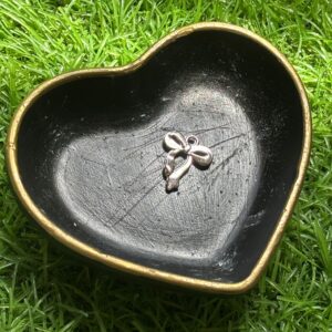 Delicate Silver-Toned Bow Charm (Single)
