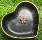 Charming Gold-Toned Textured Flower Charm (Single)