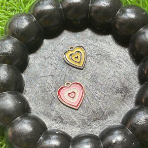 1 Piece Layered Heart Charm