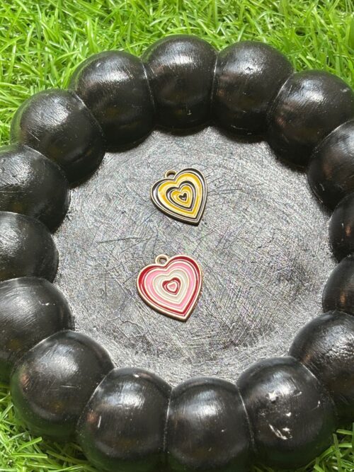 1 Piece Layered Heart Charm