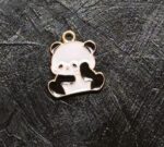 1 Piece Sitting Panda Charm