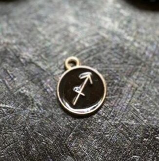 1 Piece Sagittarius Zodiac Charm