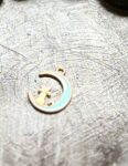 1 Piece Moon and Star Charm