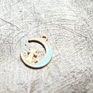 1 Piece Moon and Star Charm