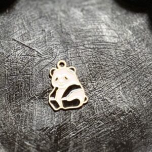 1 Piece Sitting Panda Charm