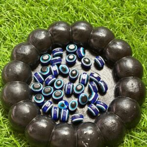 Blue Evil Eye Beads 35 gram pack