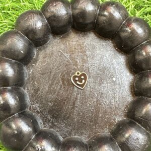 Hollo Heart Smile Enamel Charm
