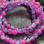 purple + pink