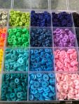 Clay bead kit 24 colors box