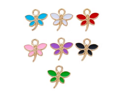 Enchanted Wings Dragonfly Charm