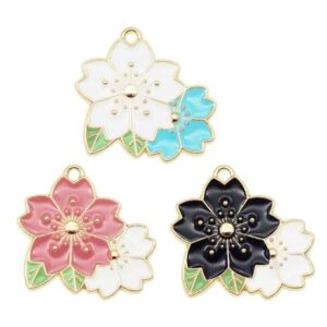 Blossom Duo Floral With Petal Charm
