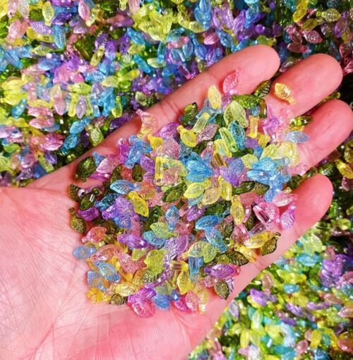 Leave Beads For Jewellery Making Crafting