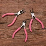 Jewelry Pliers Tool Kit Includes Needle Round Wire Cutter And Curved Nose Pliers for Jewelry Beading Supplies Wire Wrapping Multifunctional Tools Home Essentials