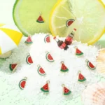 WATERMELON SLICE CHARMS FOR CHARFTING AND DIY | CHARMS