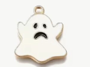 SCARED GHOST CHARM