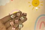 LOVELY HEART BOBA SHAKE DRINK CHARM FOR DIY | CHARMS