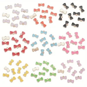 MINI MULTI COLOR BOW CUTE FOR DIY | CHARMS