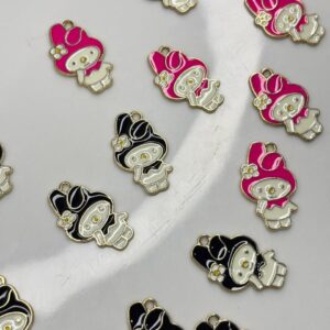 MELODY CARTOON OERDANT / CHARM FOR DIY CRAFTING BRACELETS , BAGS , KEYCHAINS AND MORE PROJECTS