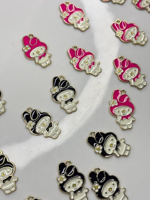 MELODY CARTOON OERDANT / CHARM FOR DIY CRAFTING BRACELETS , BAGS , KEYCHAINS AND MORE PROJECTS