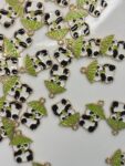 SHINOBI PANDA DINKING TEA Alloy enamel panda Pendant Jewelry Making DIY Keychain Earrings Pendant Various Design Charms for Jewelry Making Bracelets Necklace, Charm Bracelet Supplies, Decorative Jewelry Pieces, Animal Charm Pendants, Highquality Charms, Craft