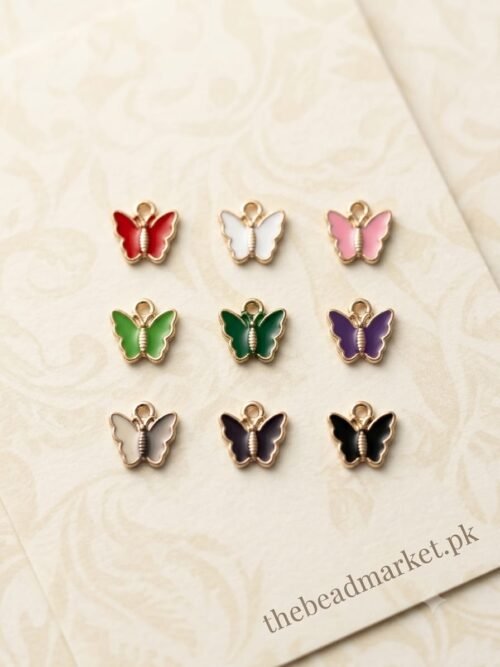 mini butterfly charm for diy