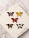 big colorful butterfly charm
