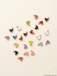 Mini Heart Charm For Diy