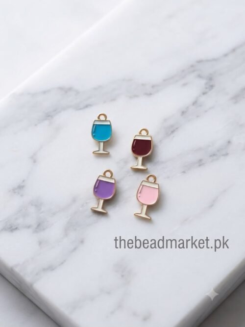 wine glass charm for diy
