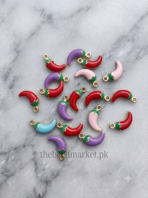 mirchii charm for diy