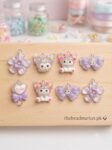 Transparent Kuromi Resin Charm ( 6pcs )