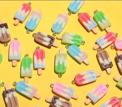 Pop Bar Resin Charm ( 6pcs )