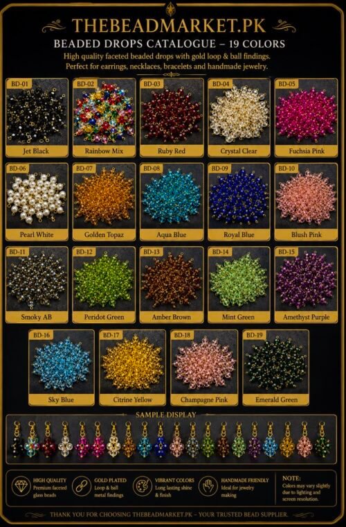 LOREAL BEADS 500 PCS ( 50 GRAM )