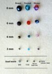 6MM CRYSTAL BEADS ( 100PCS ) BC101-150